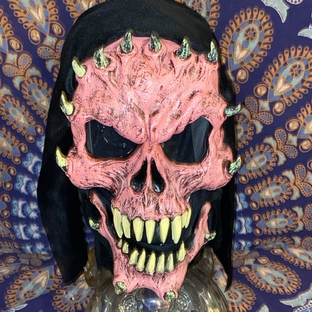 Retro Face of Death mask. Hooded. OS